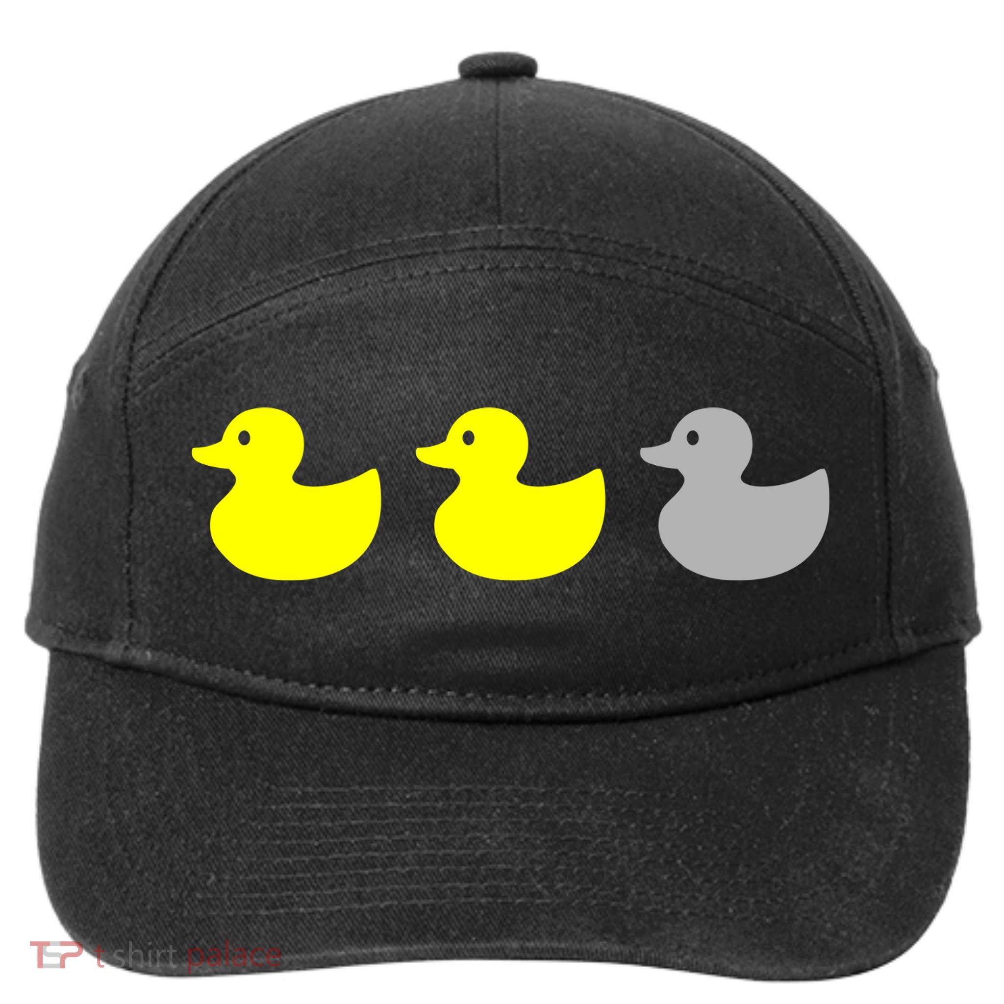Duck Duck Grey 7-Panel Snapback Hat