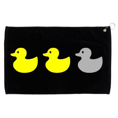 Duck Duck Grey Grommeted Golf Towel