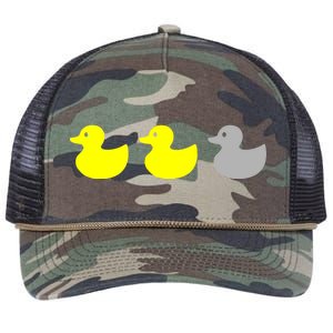 Duck Duck Grey Retro Rope Trucker Hat Cap