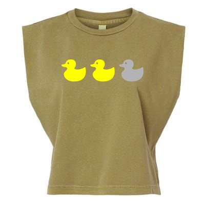 Duck Duck Grey Garment-Dyed Women's Muscle Tee