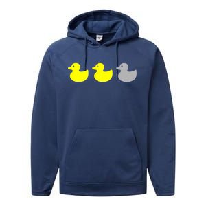 Duck Duck Grey Performance Fleece Hoodie