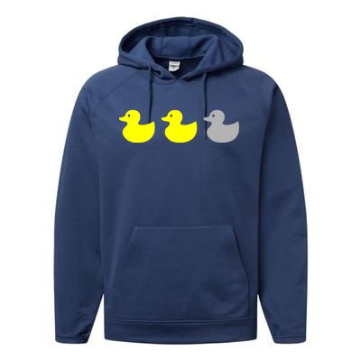 Duck Duck Grey Performance Fleece Hoodie