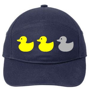 Duck Duck Grey 7-Panel Snapback Hat