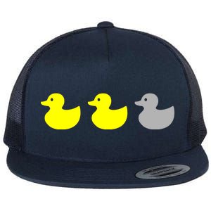 Duck Duck Grey Flat Bill Trucker Hat