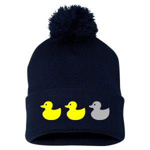 Duck Duck Grey Pom Pom 12in Knit Beanie