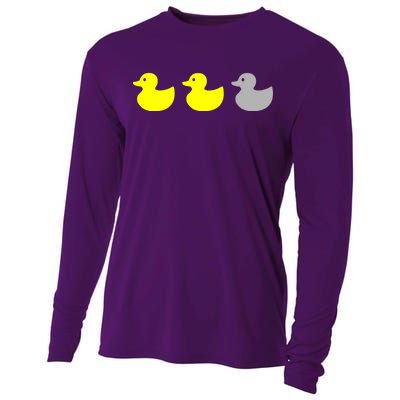 Duck Duck Grey Cooling Performance Long Sleeve Crew