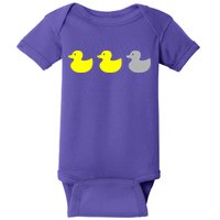 Duck Duck Grey Baby Bodysuit