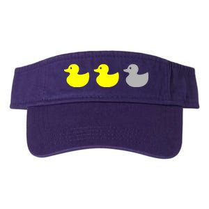 Duck Duck Grey Valucap Bio-Washed Visor