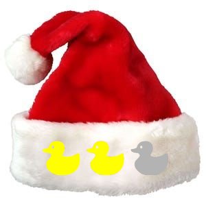 Duck Duck Grey Premium Christmas Santa Hat