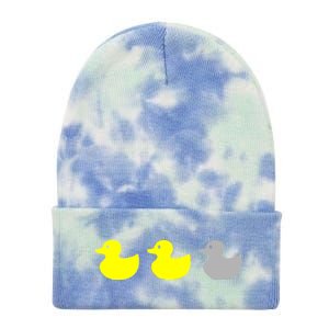 Duck Duck Grey Tie Dye 12in Knit Beanie