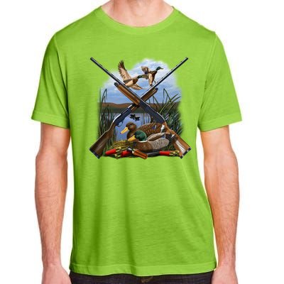 Duck Hunting Layout Adult ChromaSoft Performance T-Shirt