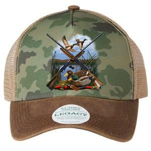 Duck Hunting Layout Legacy Tie Dye Trucker Hat