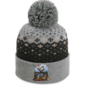 Duck Hunting Layout The Baniff Cuffed Pom Beanie