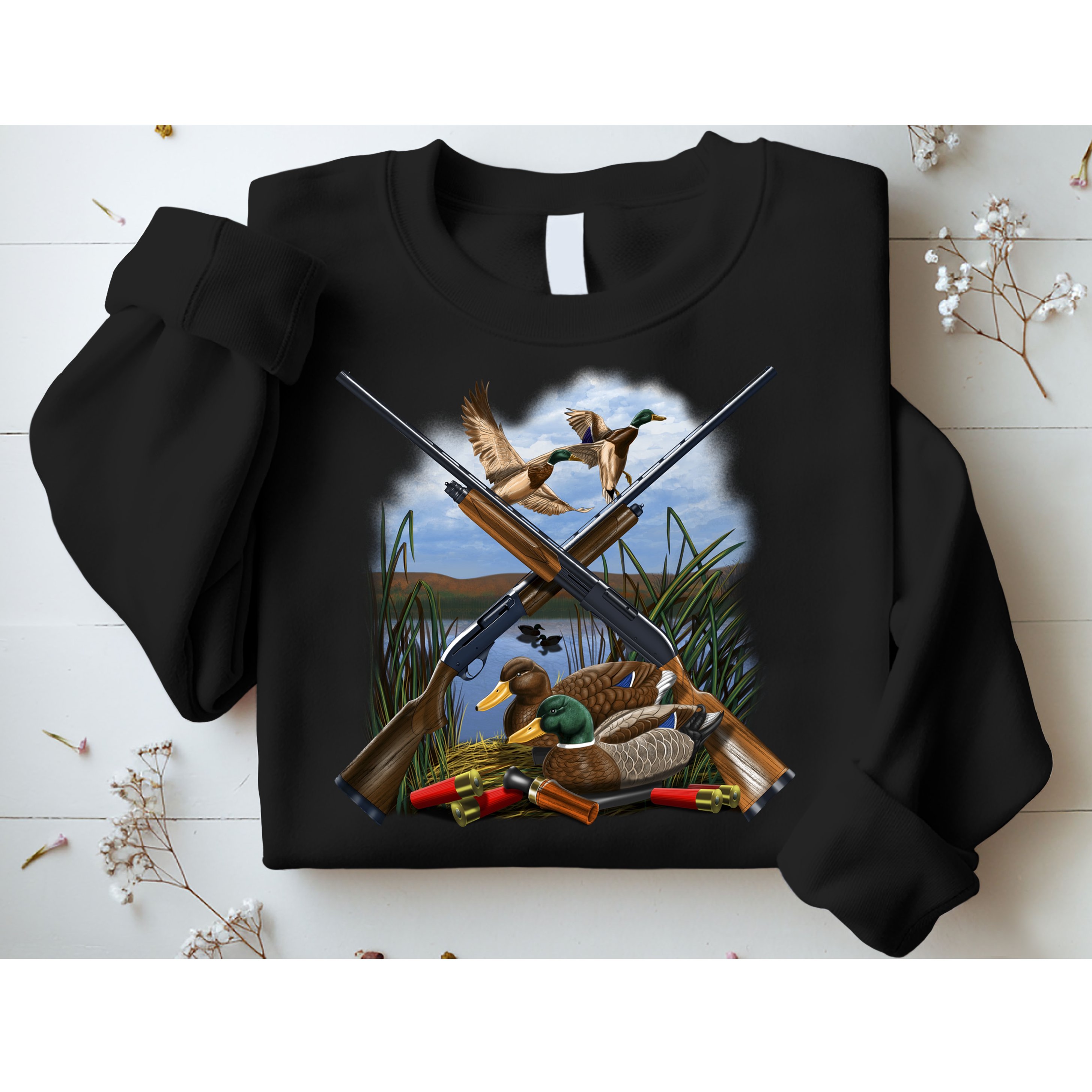 Duck Hunting Layout Sweatshirt
