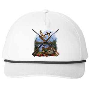 Duck Hunting Layout Snapback Five-Panel Rope Hat