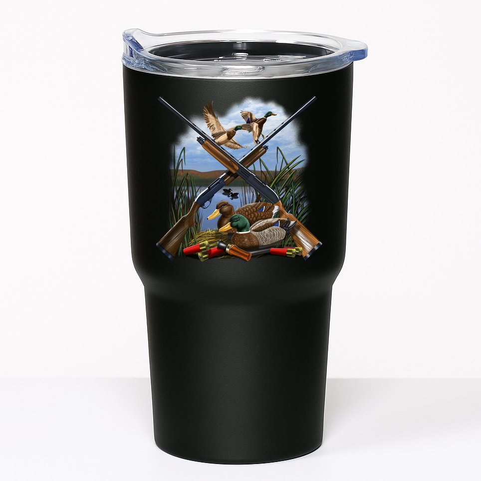 Duck Hunting Layout Tumbler