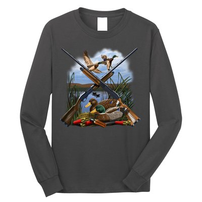 Duck Hunting Layout Long Sleeve Shirt