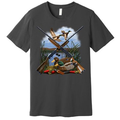 Duck Hunting Layout Premium T-Shirt