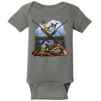 Duck Hunting Layout Baby Bodysuit