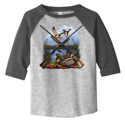 Duck Hunting Layout Toddler Fine Jersey T-Shirt