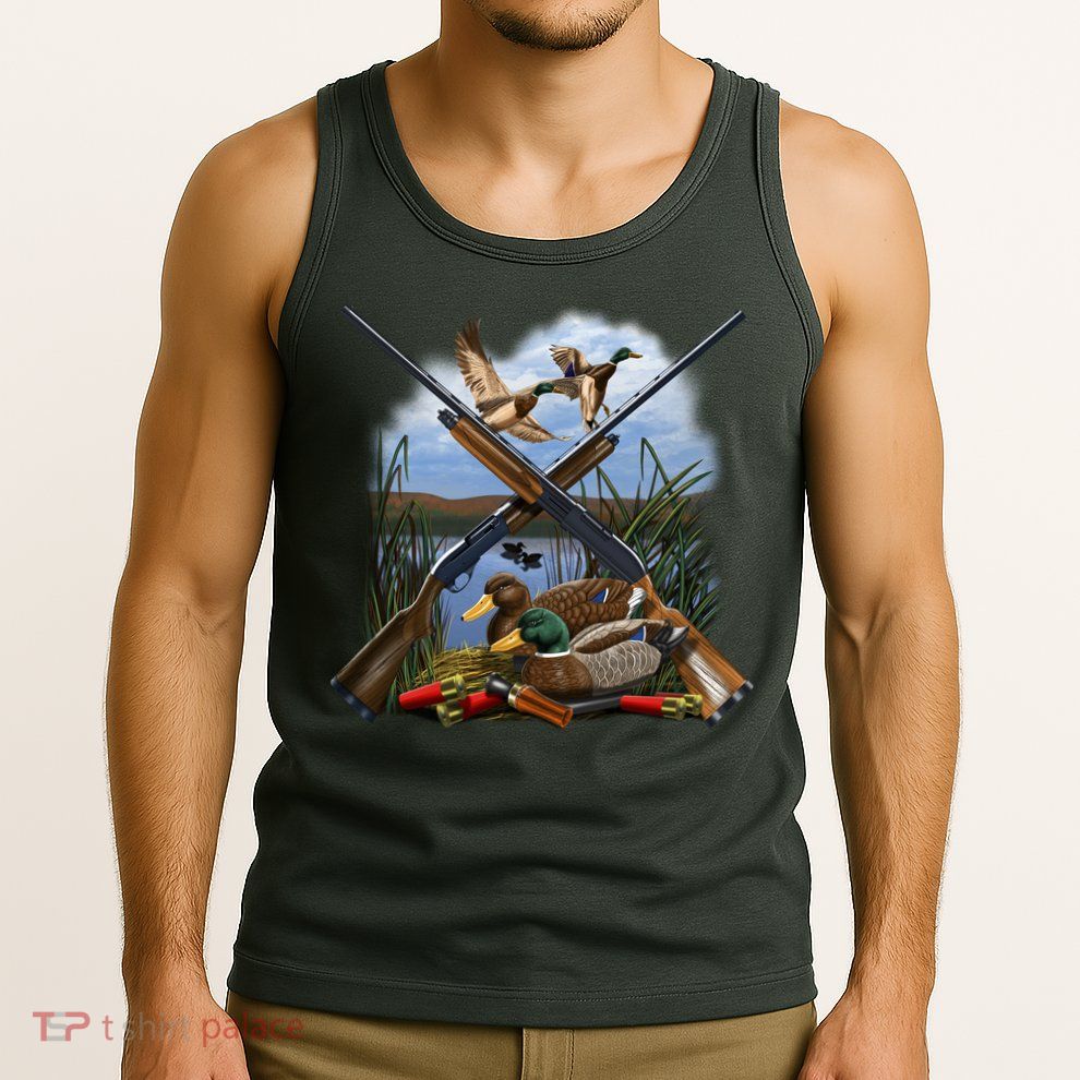 Duck Hunting Layout Tank Top