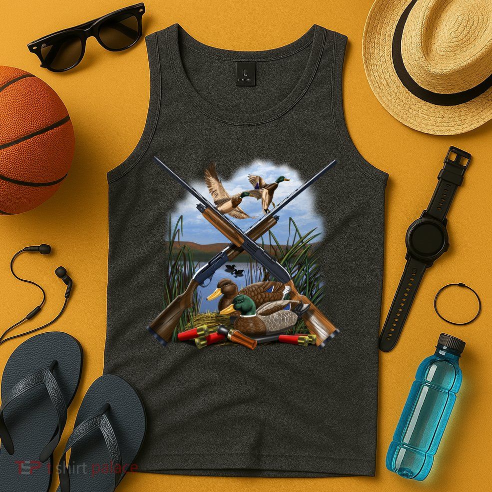 Duck Hunting Layout Tank Top