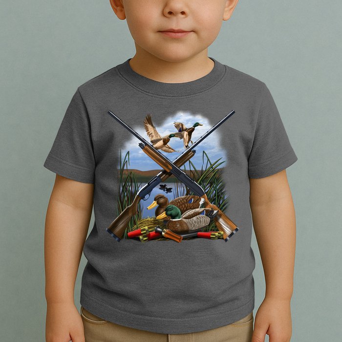 Duck Hunting Layout Toddler T-Shirt