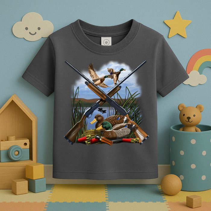 Duck Hunting Layout Toddler T-Shirt