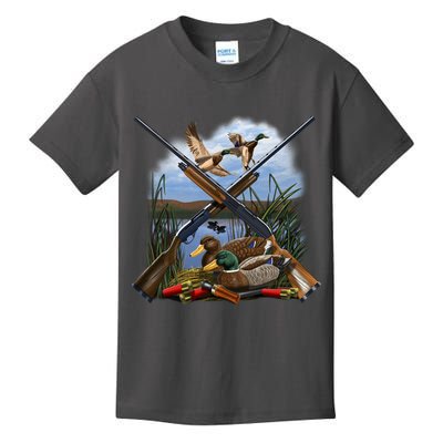 Duck Hunting Layout Kids T-Shirt
