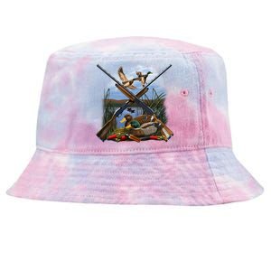 Duck Hunting Layout Tie-Dyed Bucket Hat