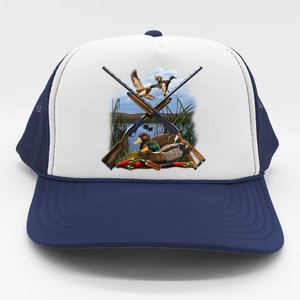 Duck Hunting Layout Trucker Hat