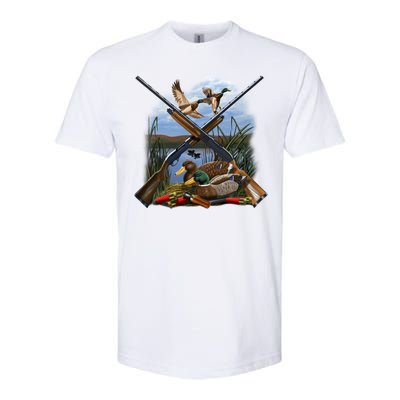 Duck Hunting Layout Softstyle CVC T-Shirt