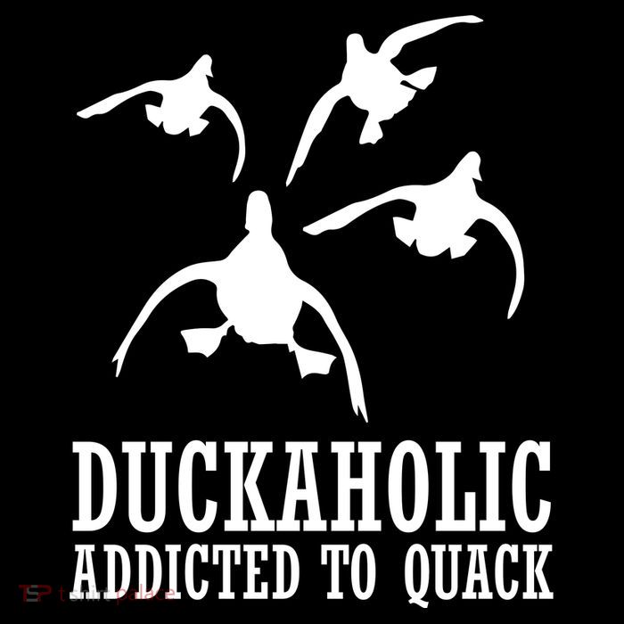 Duckaholic Addicted to Quack Impact Tech Backpack