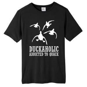 Duckaholic Addicted to Quack Tall Fusion ChromaSoft Performance T-Shirt