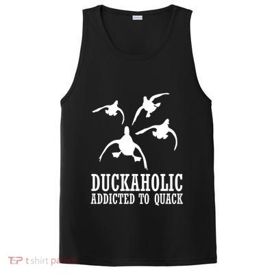 Duckaholic Addicted to Quack PosiCharge Competitor Tank