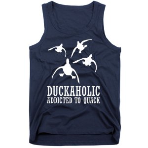 Duckaholic Addicted to Quack Tank Top