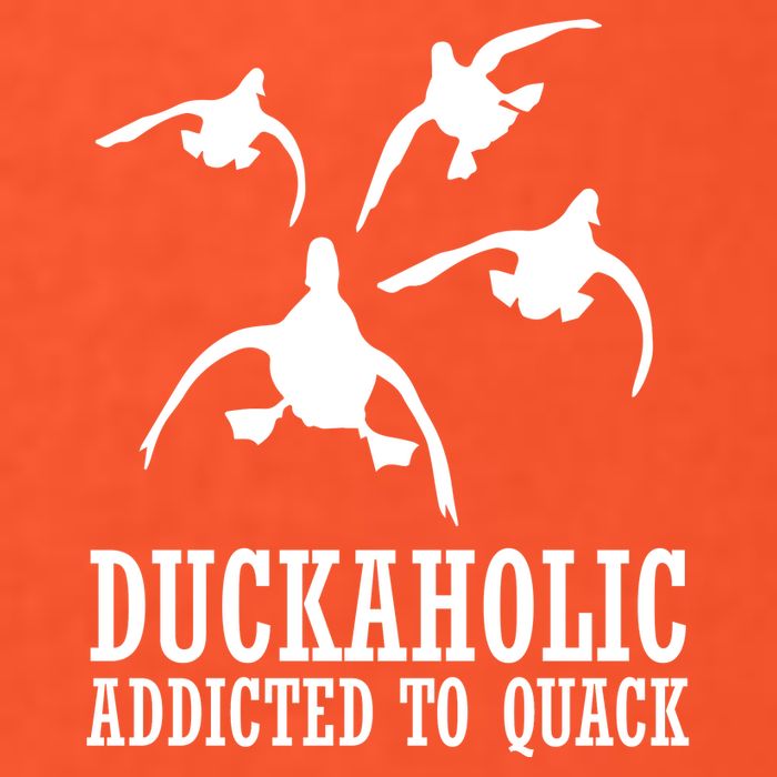 Duckaholic Addicted to Quack Tall T-Shirt