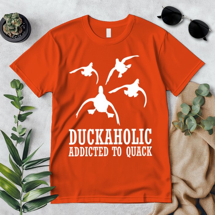 Duckaholic Addicted to Quack Premium T-Shirt
