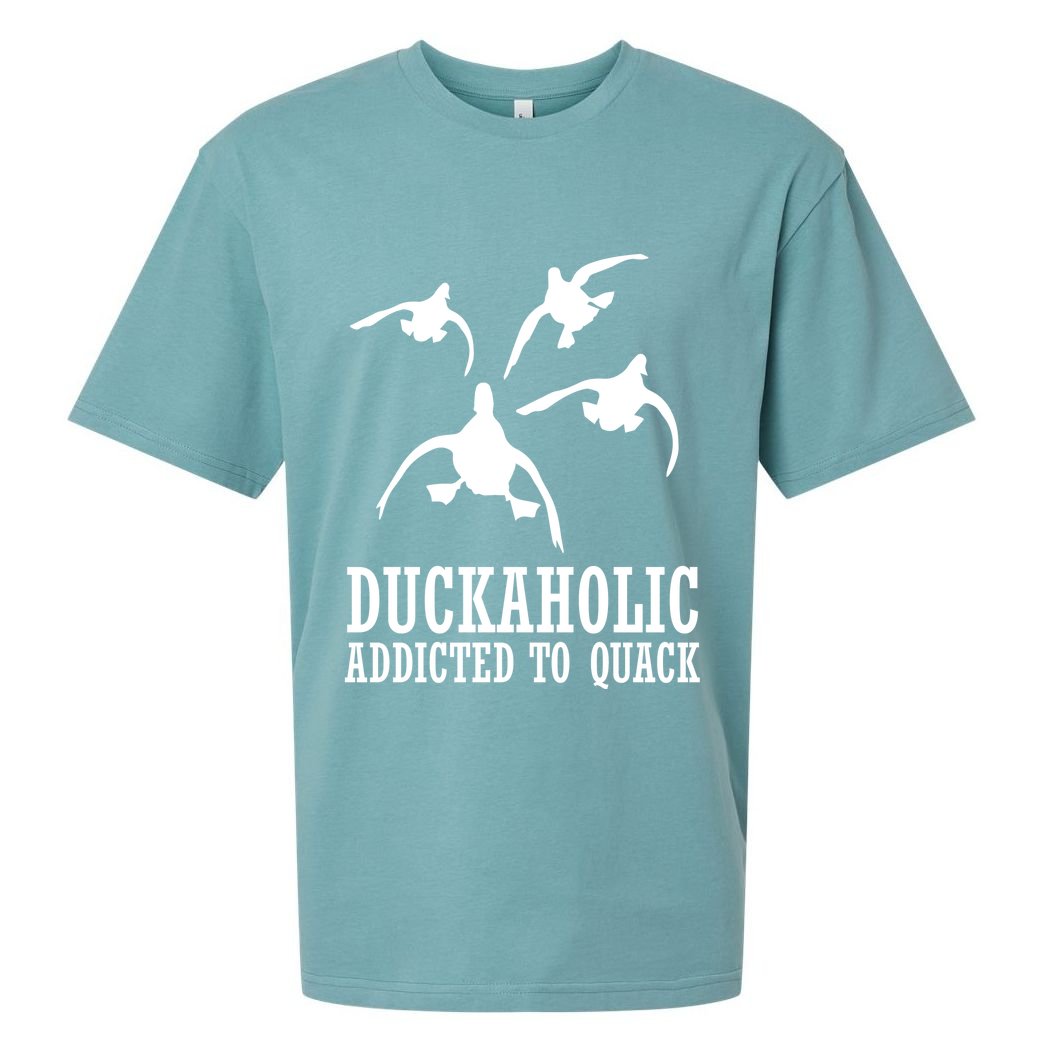 Duckaholic Addicted to Quack Sueded Cloud Jersey T-Shirt