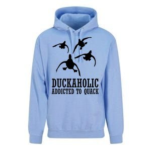 Duckaholic Addicted to Quack Unisex Surf Hoodie