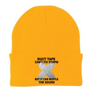 Duct Tape Can't Fix Stupid Knit Cap Winter Beanie