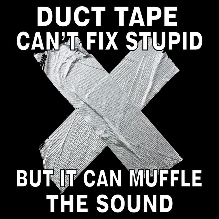 Duct Tape Can't Fix Stupid USA-Made Doggie Bandana