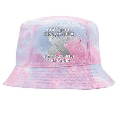 Duct Tape Can't Fix Stupid Tie-Dyed Bucket Hat