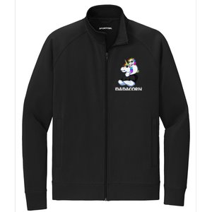 Dadacorn Unicorn Dad And Baby Christmas Papa Fathers Day Stretch Full-Zip Cadet Jacket