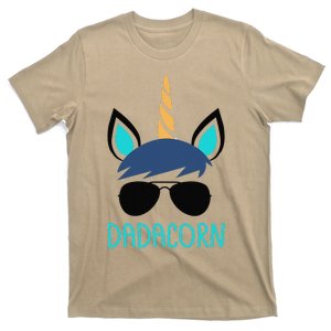 Dadacorn Unicorn Dad Fathers Day Gift T-Shirt