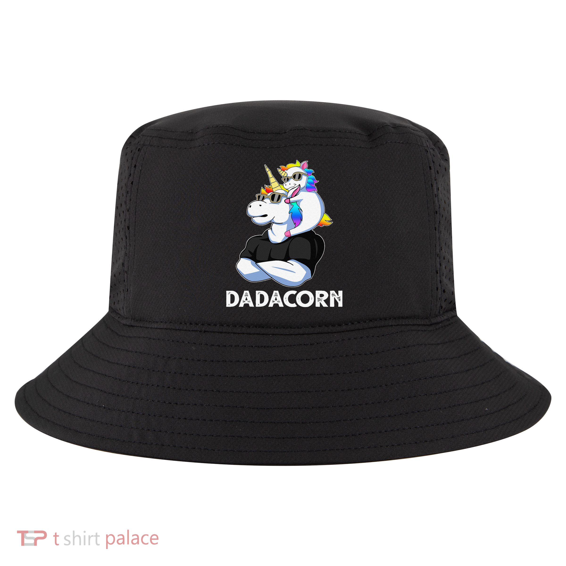 Dadacorn Unicorn Dad Unicorn Lovers Fathers Day Cool Comfort Performance Bucket Hat