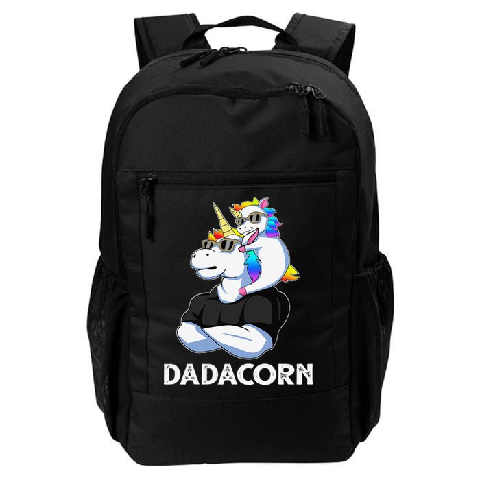 Dadacorn Unicorn Dad Unicorn Lovers Fathers Day Backpack