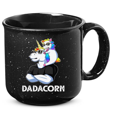 Dadacorn Unicorn Dad Unicorn Lovers Fathers Day 15oz Campfire Ceramic Mug