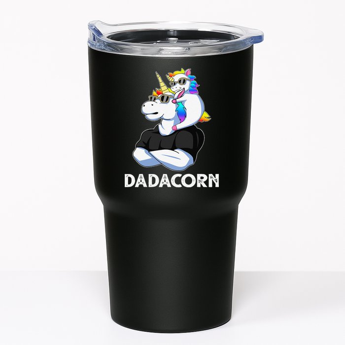 Dadacorn Unicorn Dad Unicorn Lovers Fathers Day Tumbler