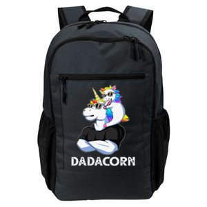 Dadacorn Unicorn Dad Unicorn Lovers Fathers Day Daily Commute Backpack